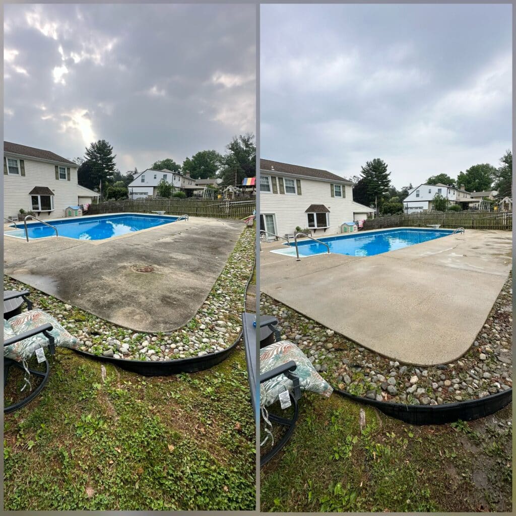 Concrete Cleaning in Bensalem PA