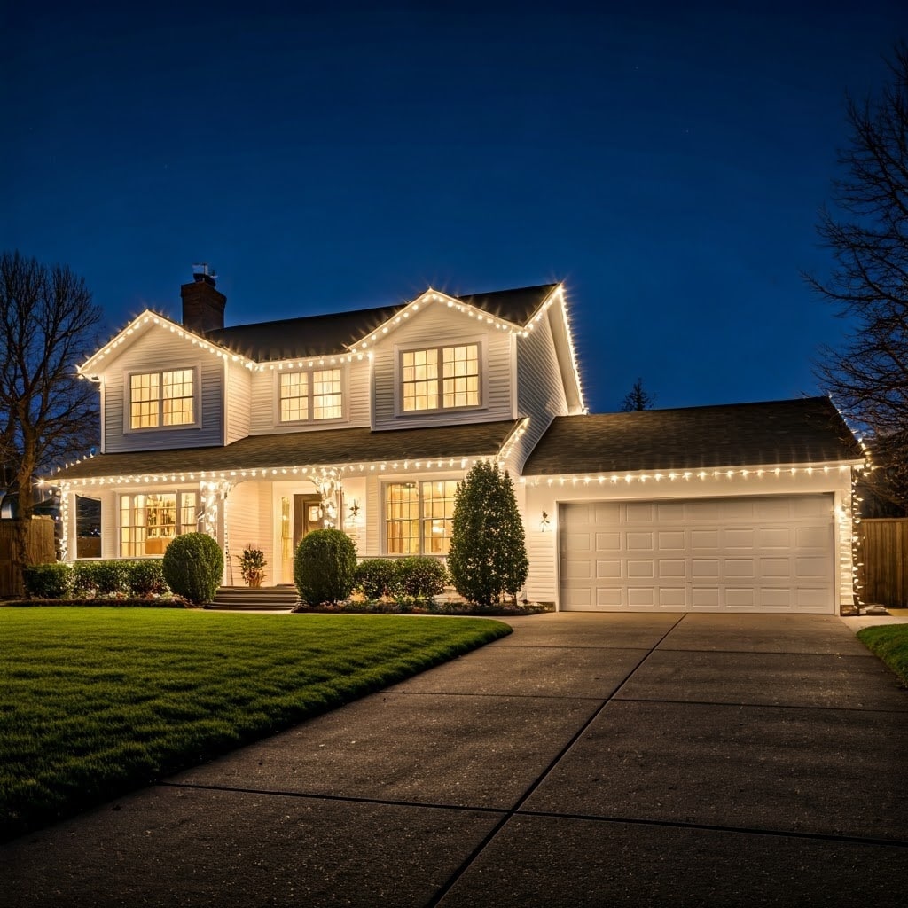 holiday lights installation bucks county